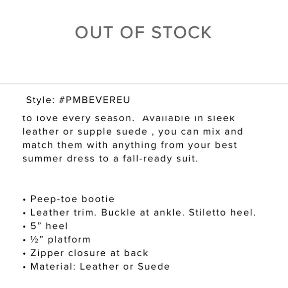 Marciano Bever Peep-Toe Bootie - Picture 8 of 8